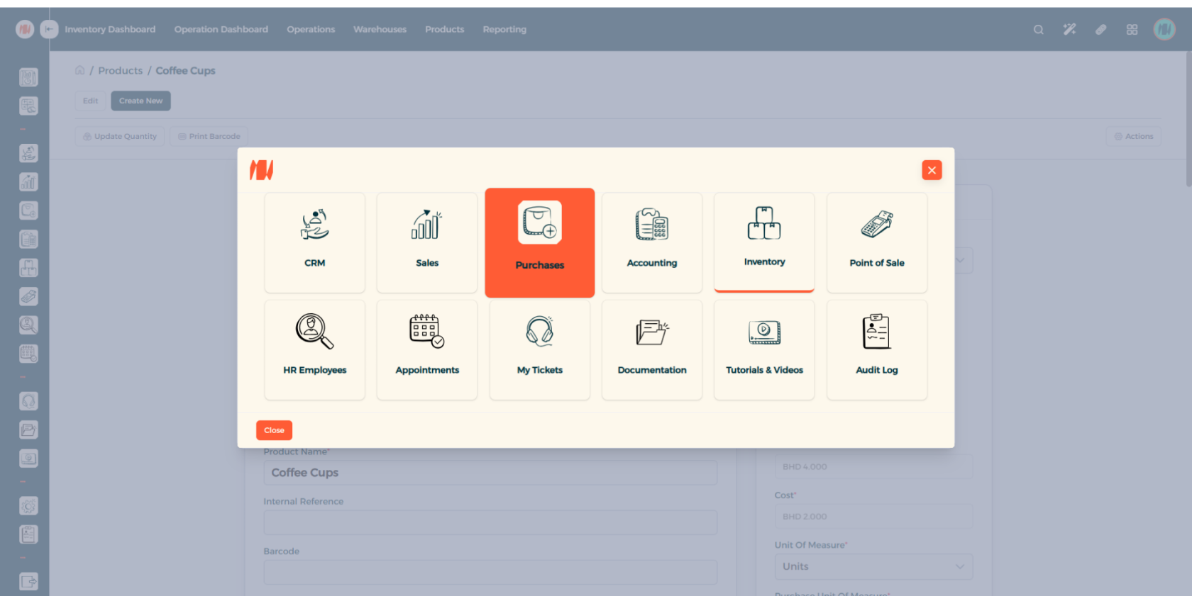 Step 2 - Create Purchase Order