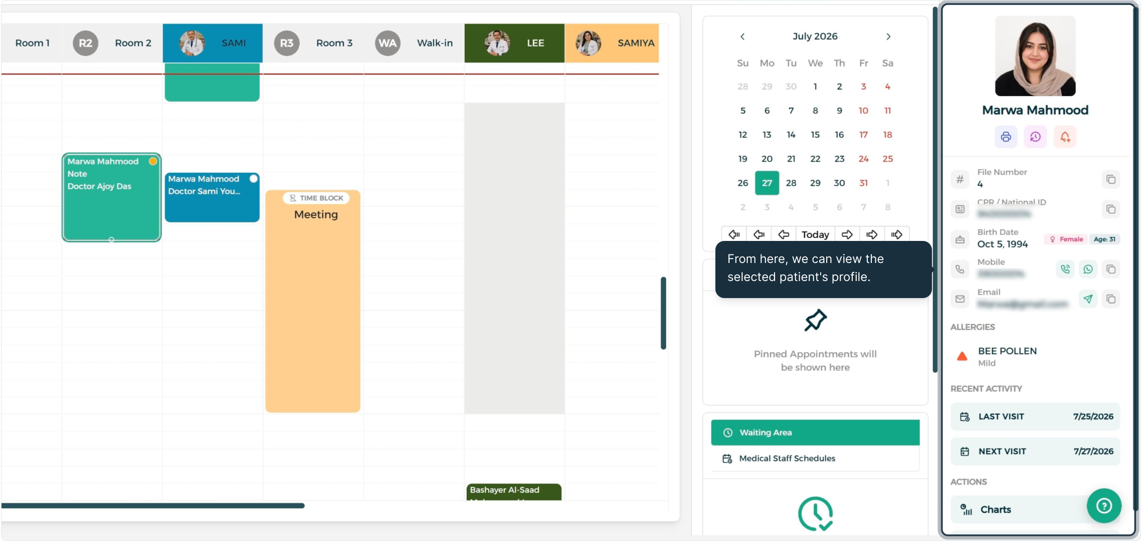 Step 23 - View Patient Profile