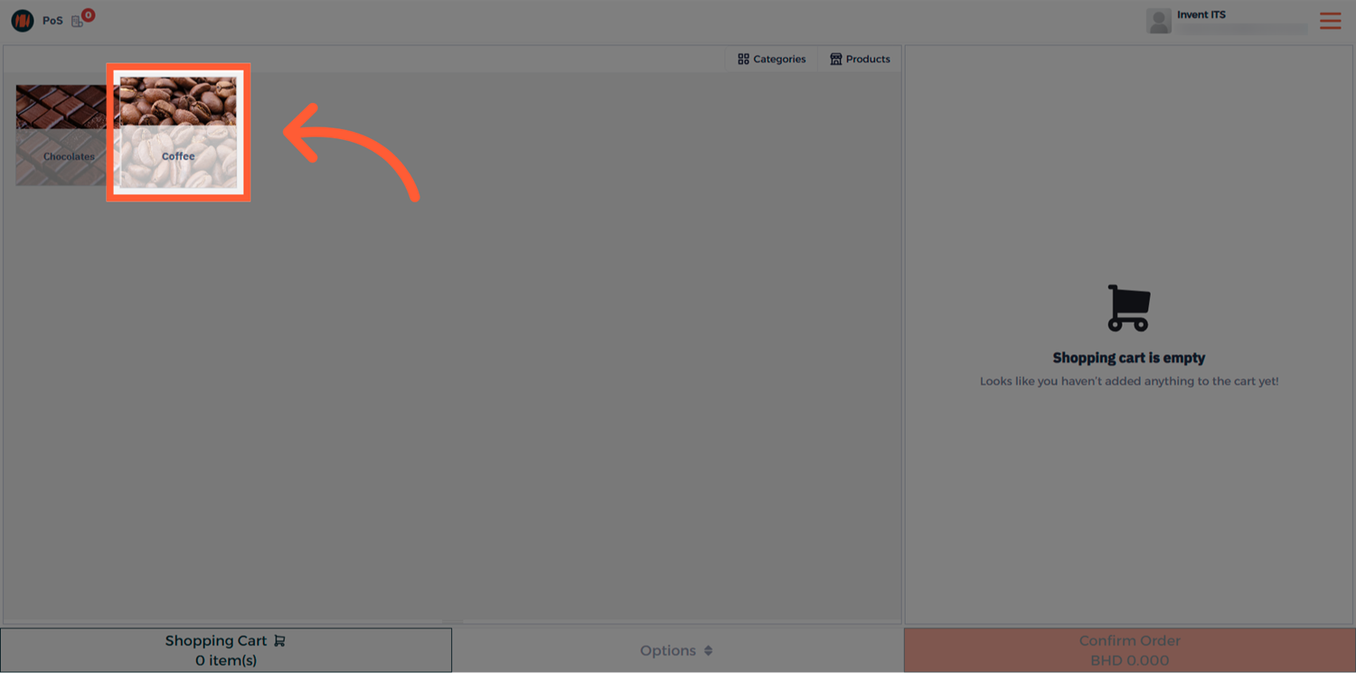 Step 4 - Find Category in POS