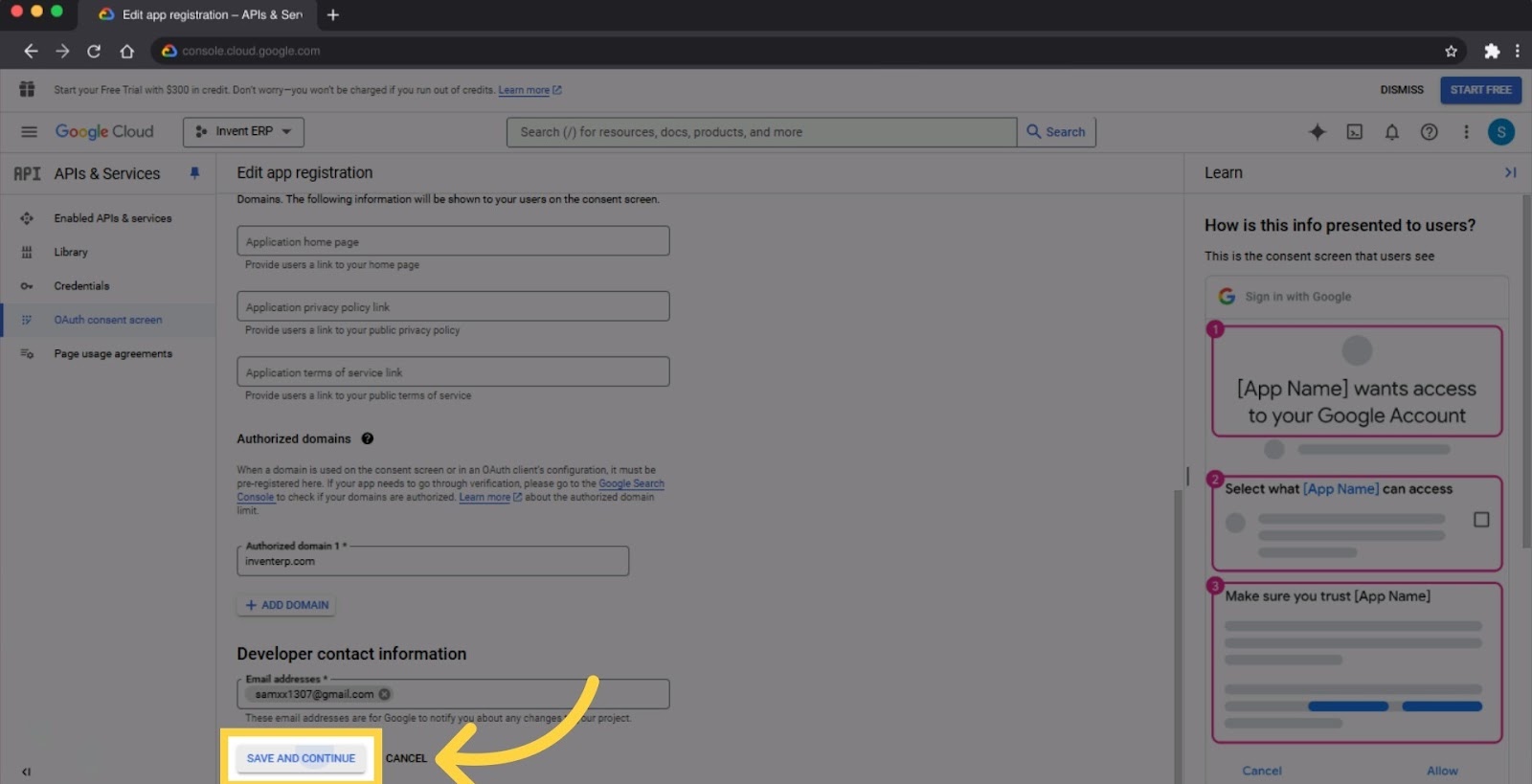 Step 16- Google OAuth