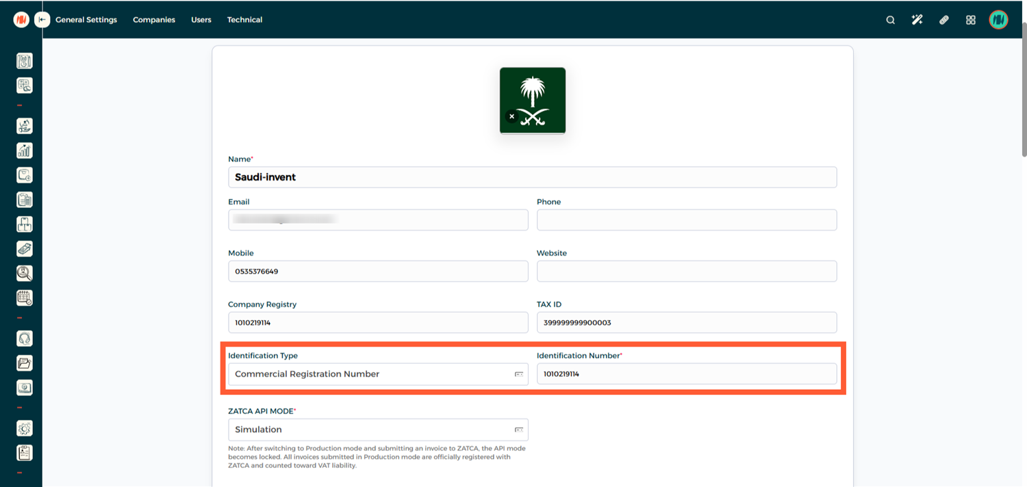 Step 4 - Review Company Information