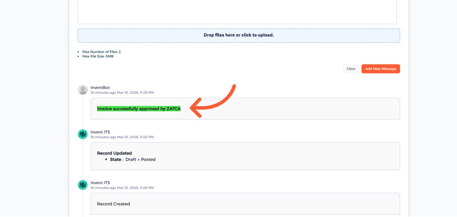 Step 4 - Check ZATCA Status